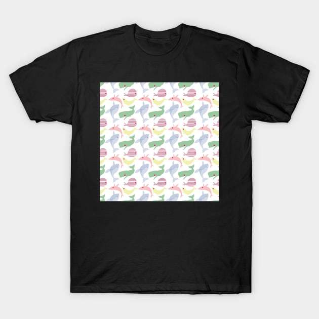 Whales T-Shirt by bangueran